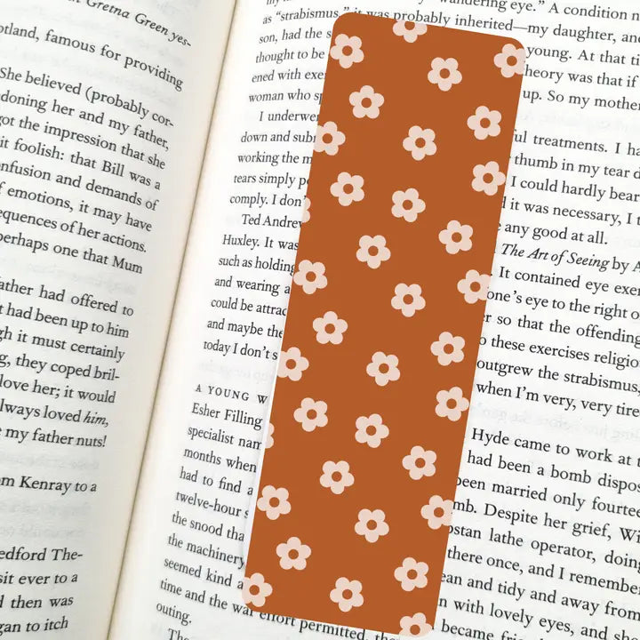 Autumn Daisy Bookmark