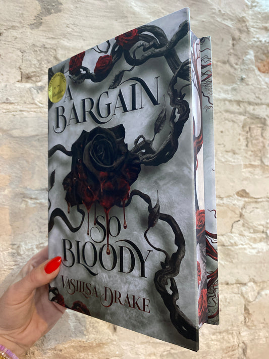 A Bargain So Bloody by Vasilisa Drake (Kingdom of Dark Magic #1: *SIGNED* w/ art)