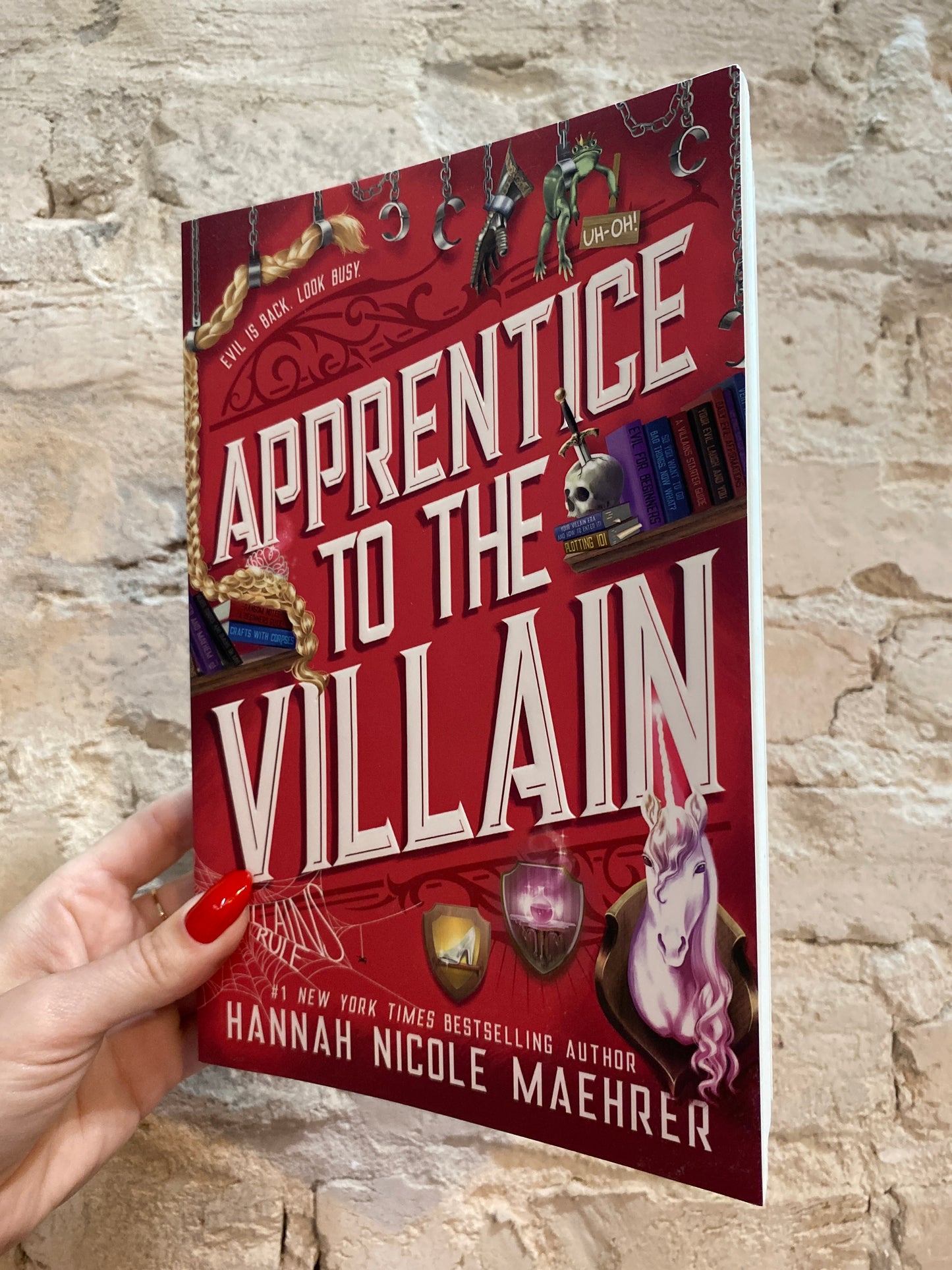 Apprentice to the Villain by Hannah Nicole Maehrer (Book 2)
