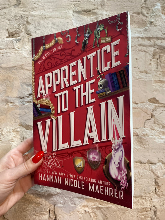 Apprentice to the Villain by Hannah Nicole Maehrer (Book 2)