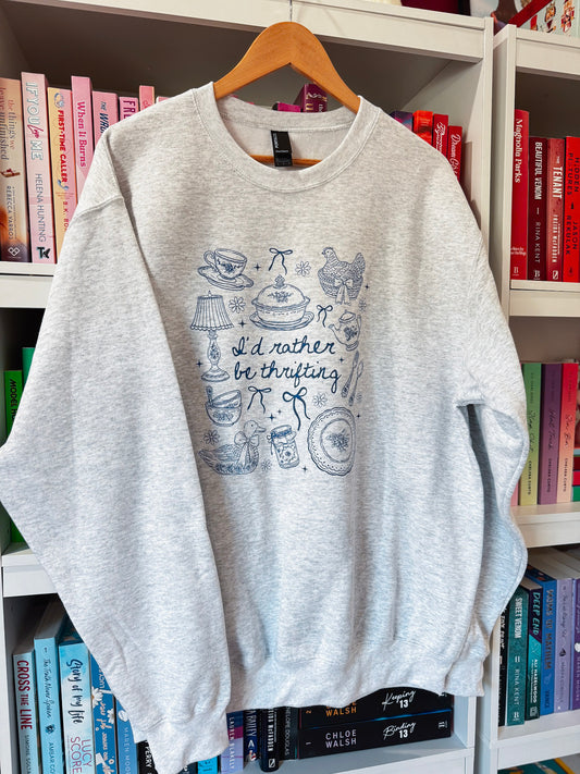 I'd Rather Be Thrifting Sweatshirt *ONLINE EXCLUSIVE*