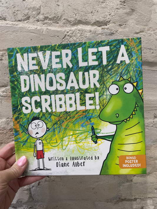 Never Let A Dinosaur Scribble