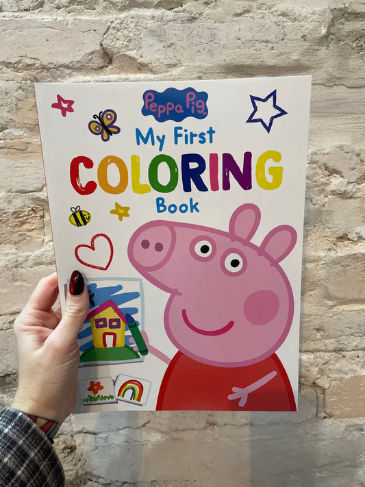 Peppa Pig My First Coloring Book