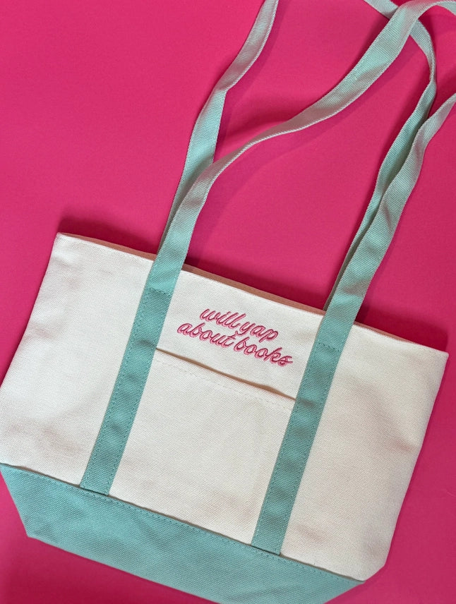 Will Yap About Books Mini Tote Bag