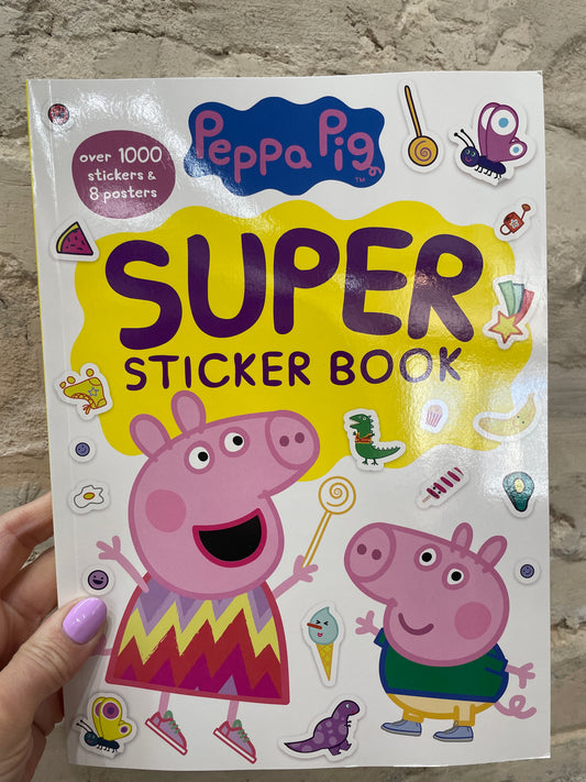 Peppa Super Sticker Book