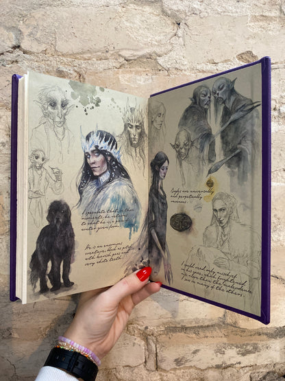 Emily Wilde’s Encyclopaedia of Faeries by Heather Fawcett (Deluxe Hardcover) *PREORDER*