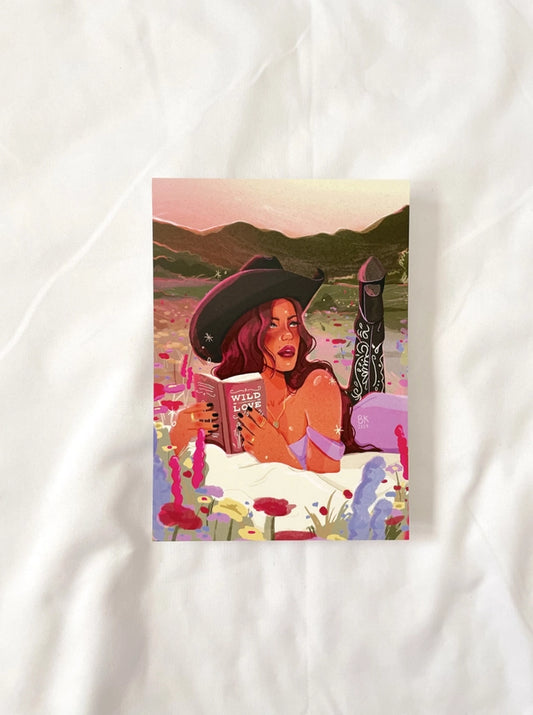 Wild and Reading Print 5x7