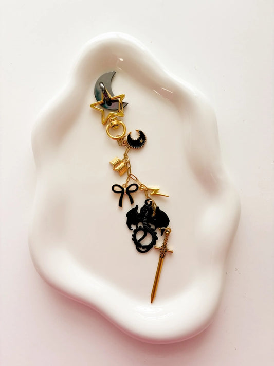 Book Dragons Kindle Charm