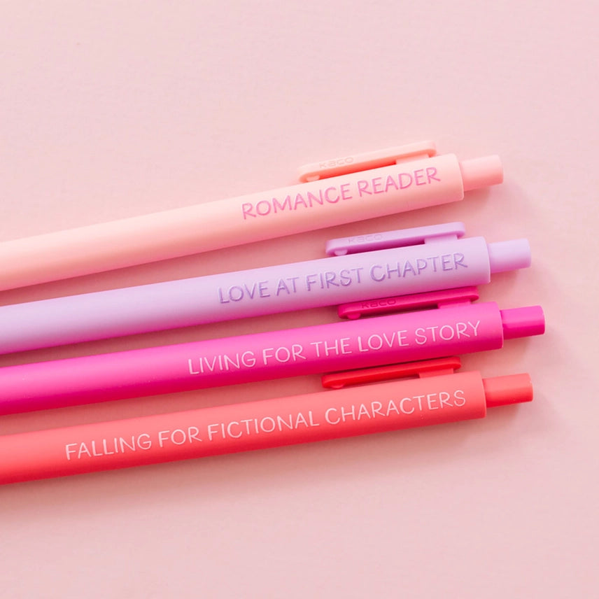 Romance Reader Pen Set
