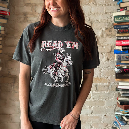 Read 'Em Cowgirl T Shirt