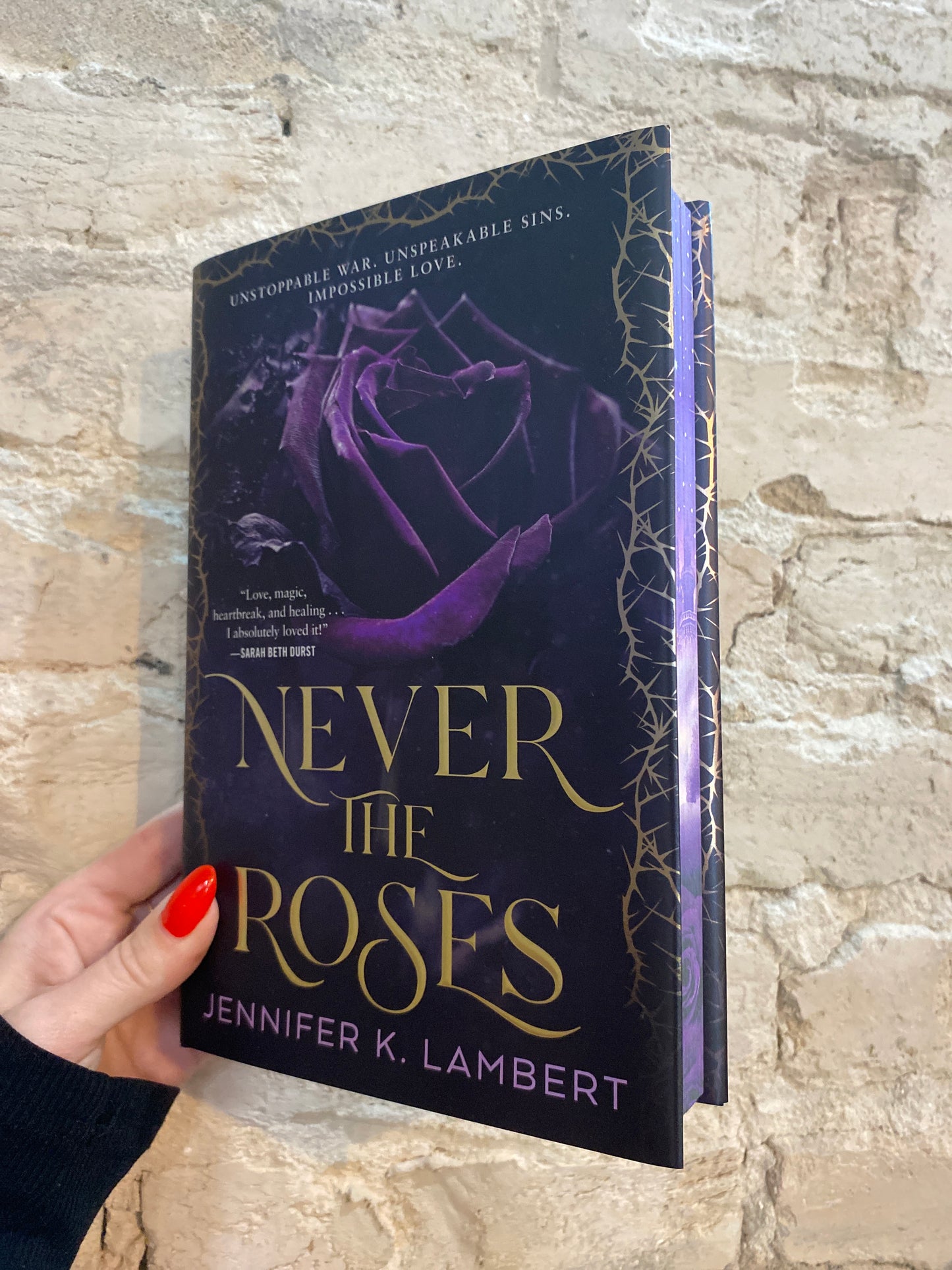 Never the Roses by Jennifer K. Lambert
