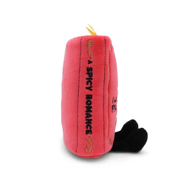 “I Like My Men Fictional” plushie keychain