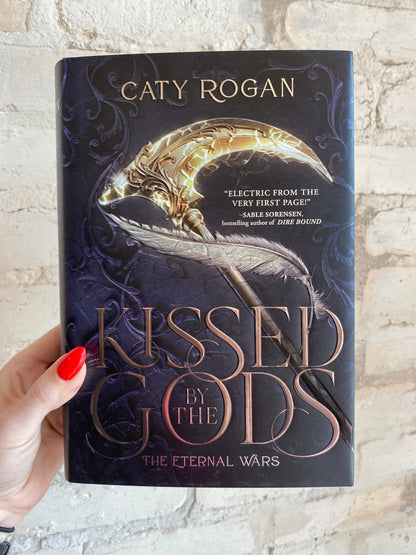 Kissed by the Gods by Caty Rogan (Deluxe Limited Edition) (Book 1)