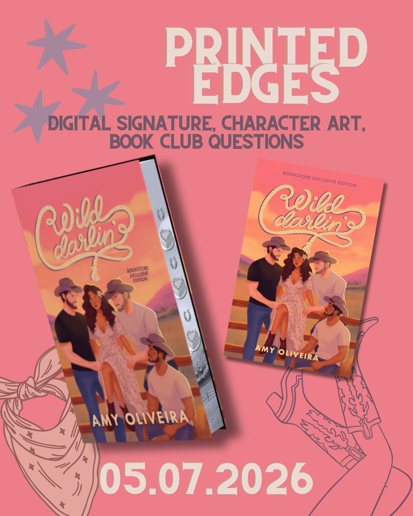 Wild Darlin' By Amy Oliveira *SIGNED* Indie Bookstore Edition