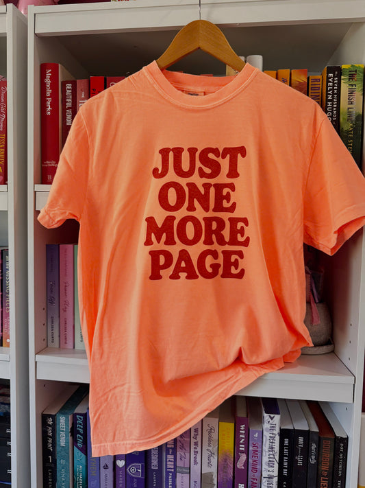 Just one more page T Shirt *ONLINE EXCLUSIVE*