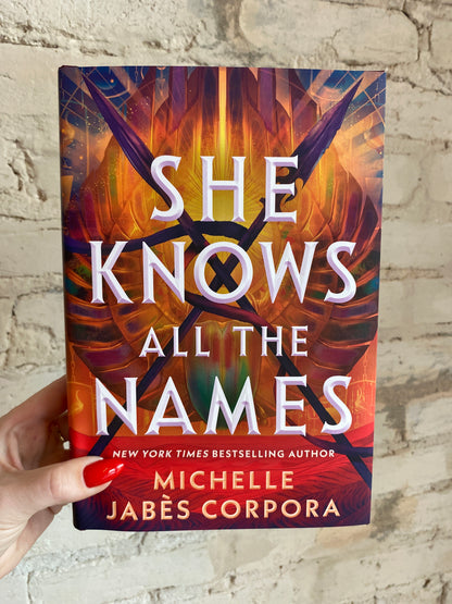 She Knows All The Names by Michelle Jabès Corpora (Book 2)