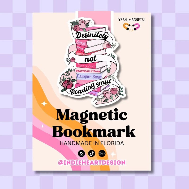 Definitely Not Smut Magnetic Bookmark