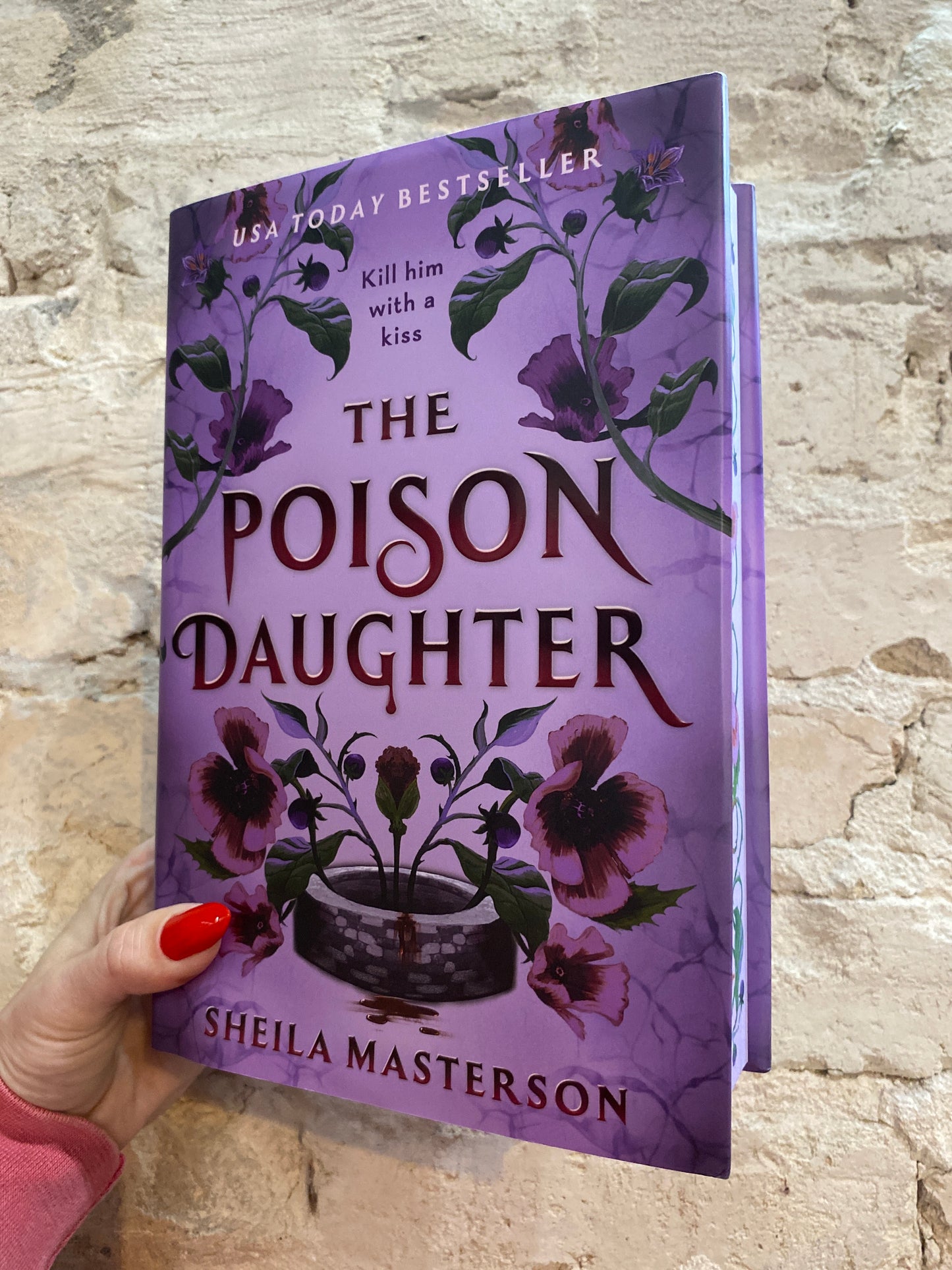 The Poison Daughter by Sheila Masterson *SIGNED* w/ art