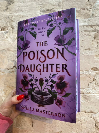 The Poison Daughter by Sheila Masterson *SIGNED* w/ art