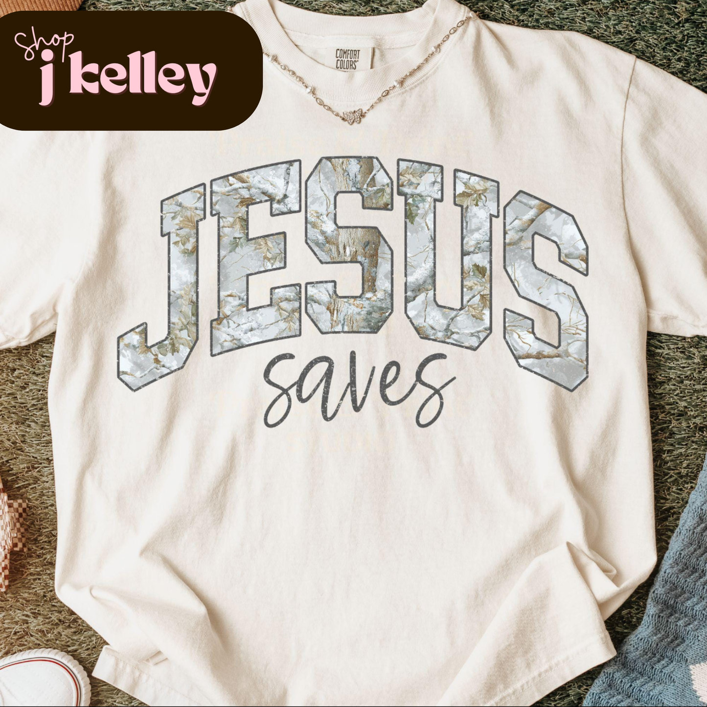 Camo Faith T Shirt Collection