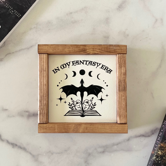 Mini Wood Sign - Fantasy Era