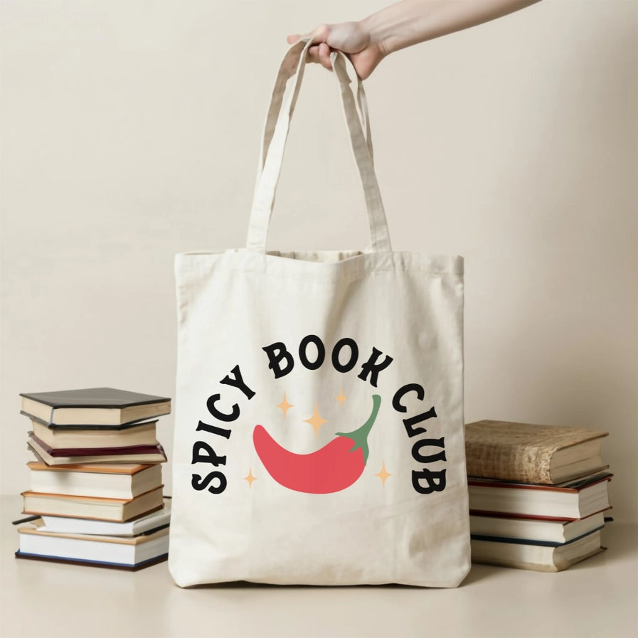 Spicy Book Club Tote