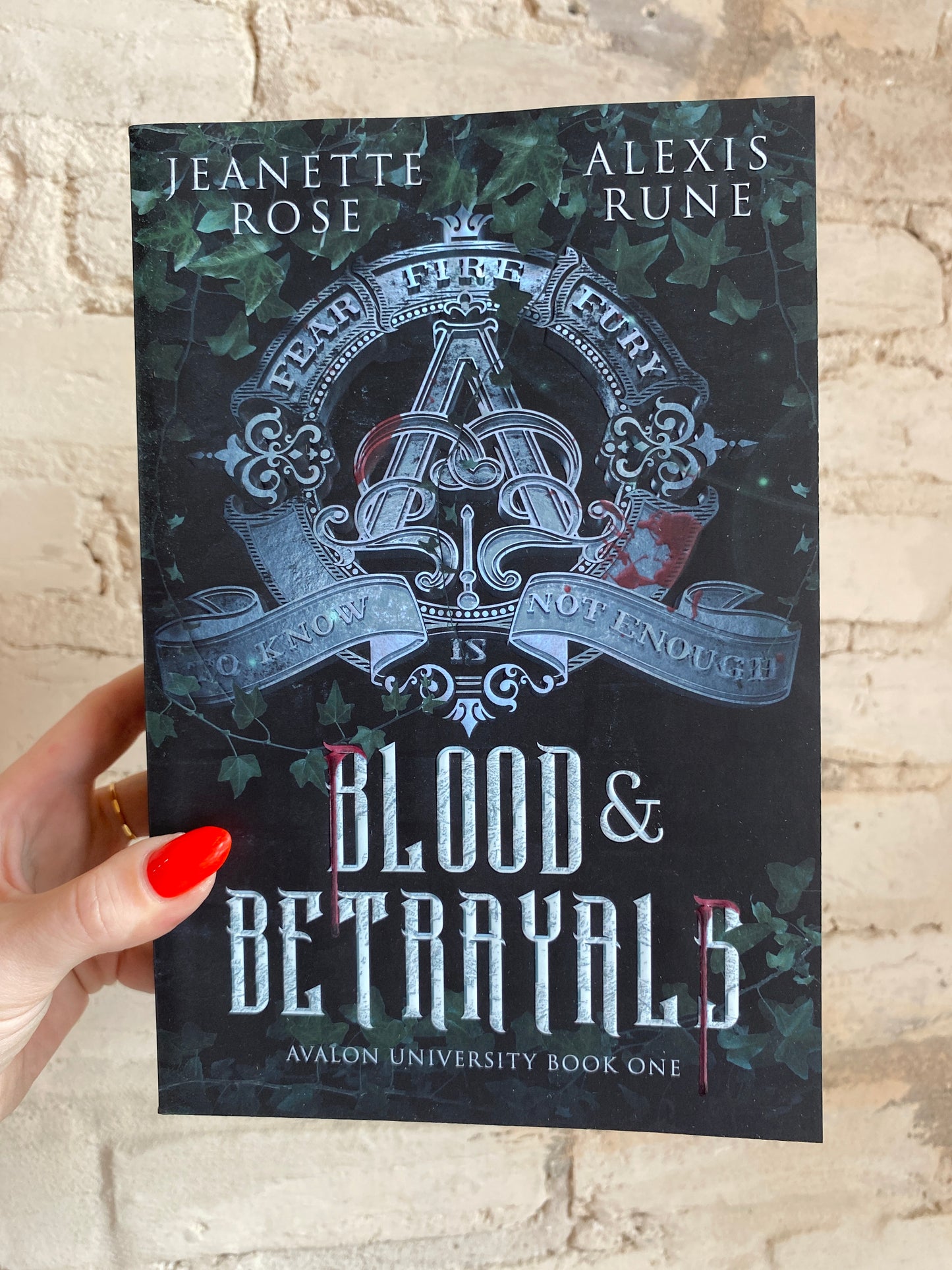 Blood & Betrayal by Jeanette Rose (Deluxe Edition) (Book 1) *SIGNED*