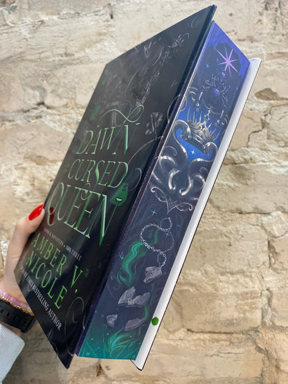 The Dawn of the Cursed Queen by Amber V. Nicole (Book 3)