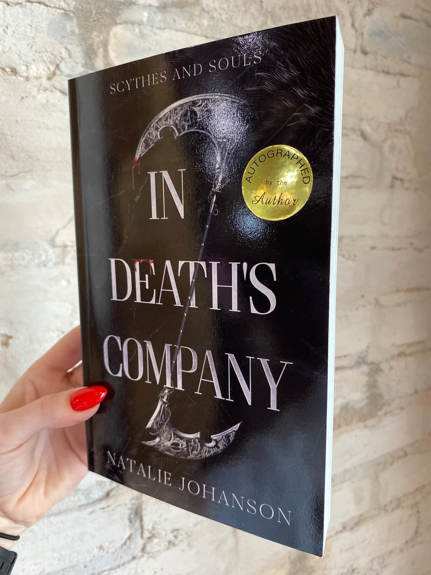 In Death’s Company by Natalie Johanson (Book 1) *SIGNED*