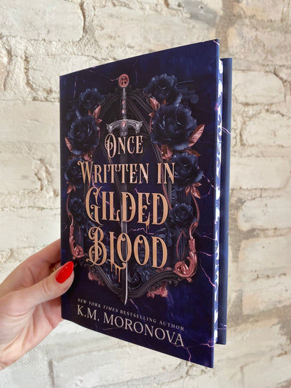 Once Written in Gilded Blood by K.M. Moronova (Book 2) *PREORDER*