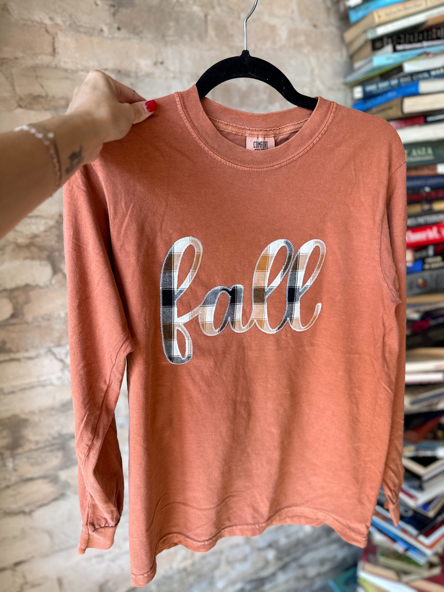 Fall Embroidered Long Sleeve