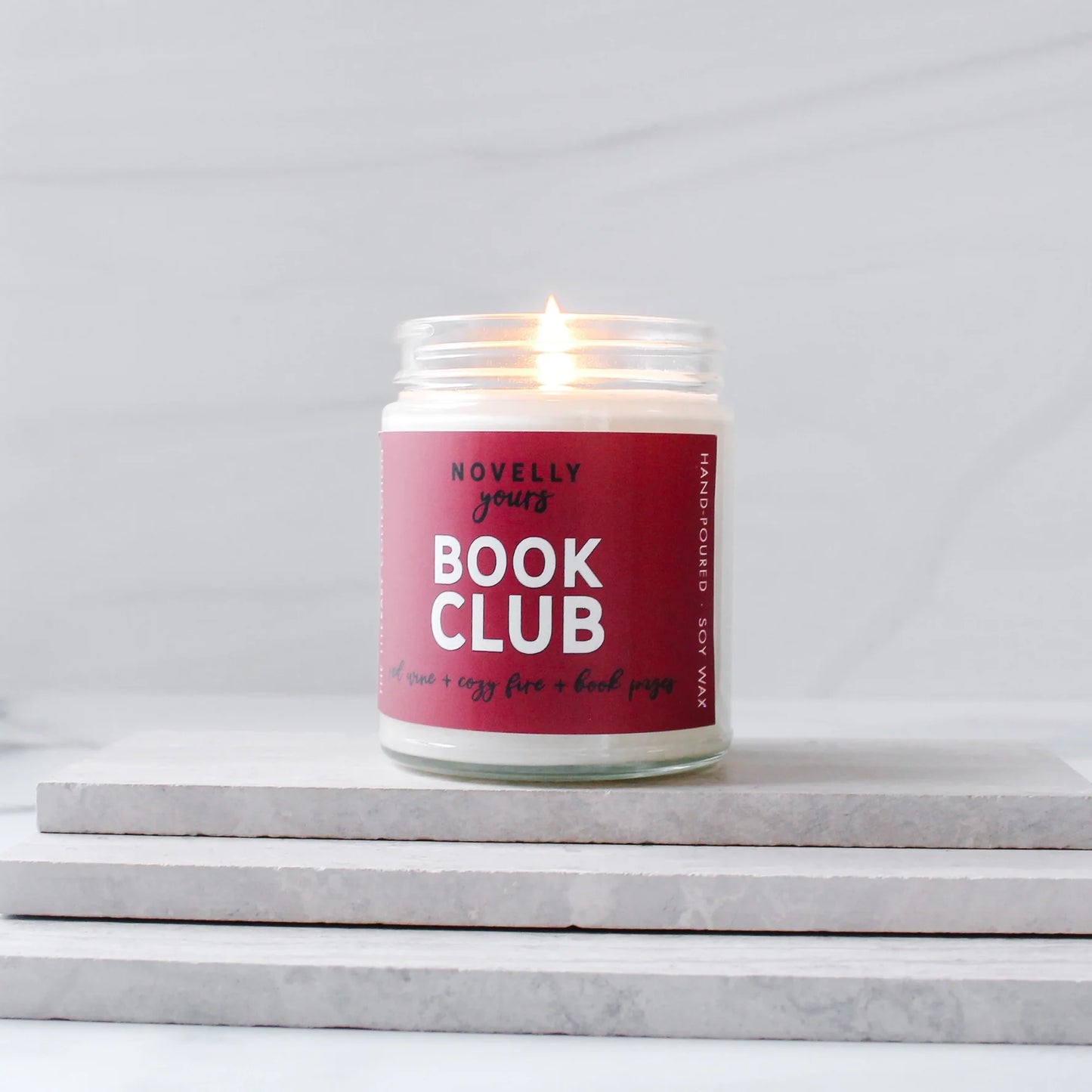 Book Club Candle