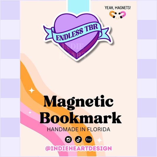 Endless TBR Magnetic Bookmark