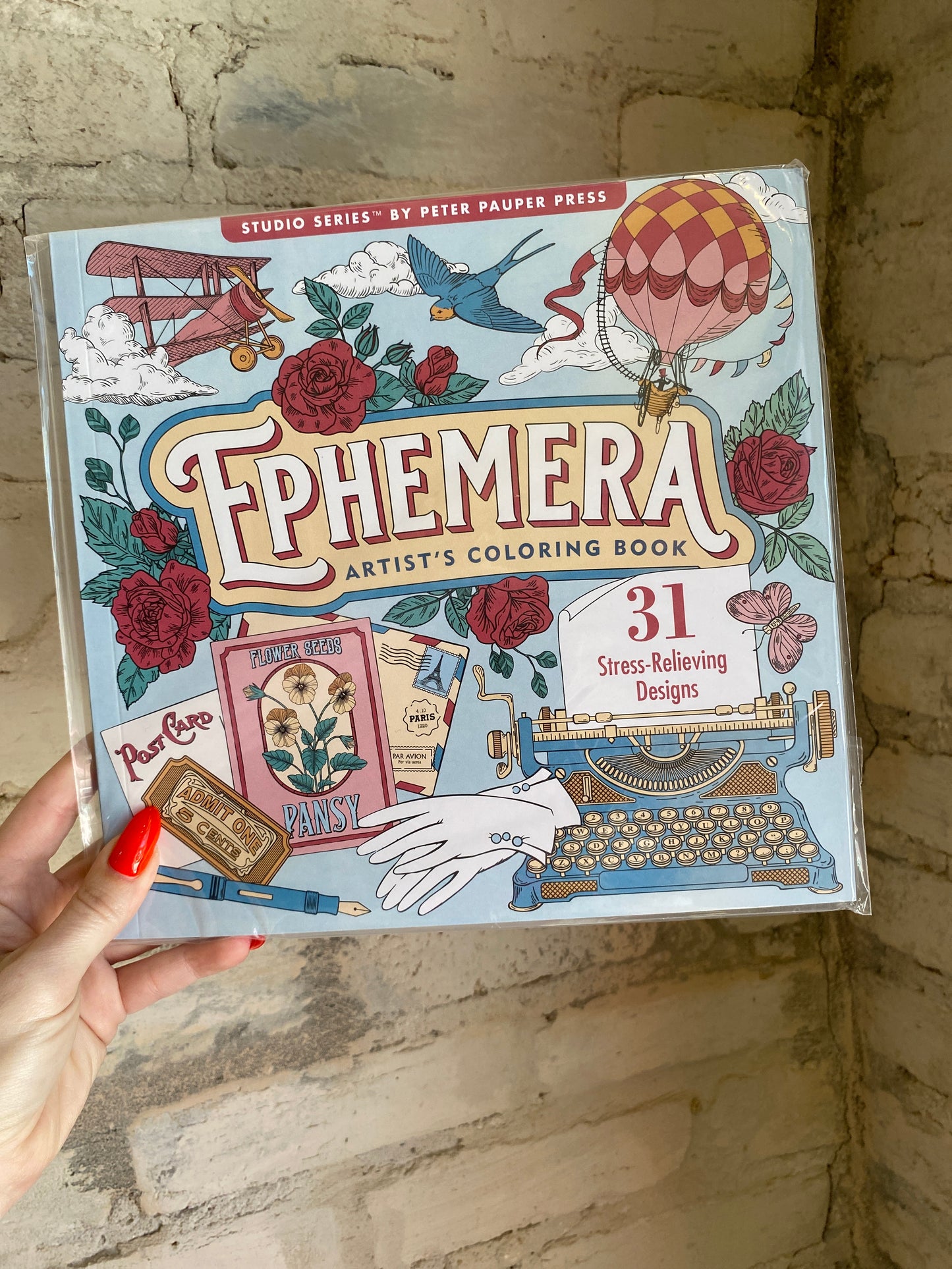 Ephemera Coloring Book
