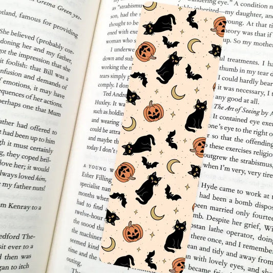 Vintage Black Cat Bookmark