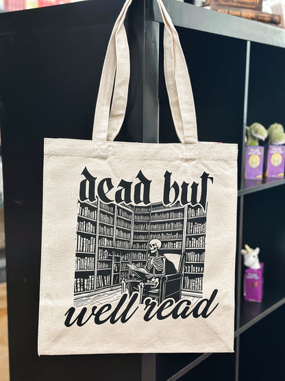 Dead but well read Tote Bag