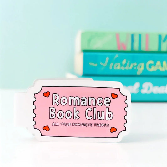 Romance Book Club Magnetic Bookmark