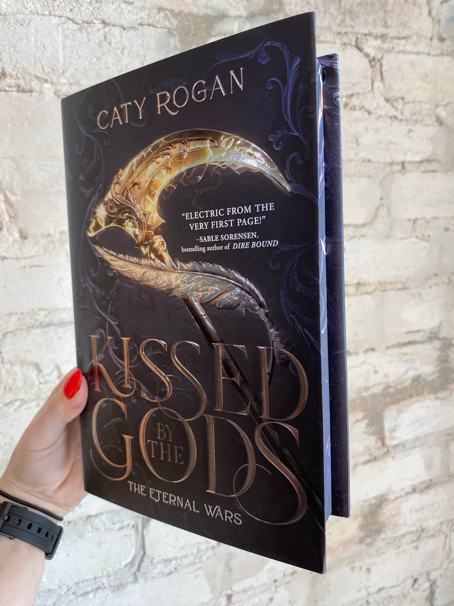 Kissed by the Gods by Caty Rogan (Deluxe Limited Edition) (Book 1)
