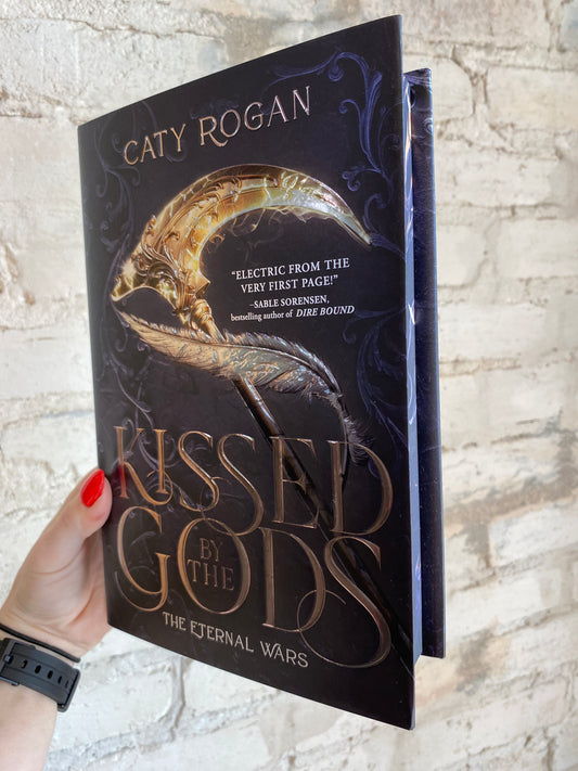 Kissed by the Gods by Caty Rogan (SIGNED Deluxe Limited Edition) (Book 1)
