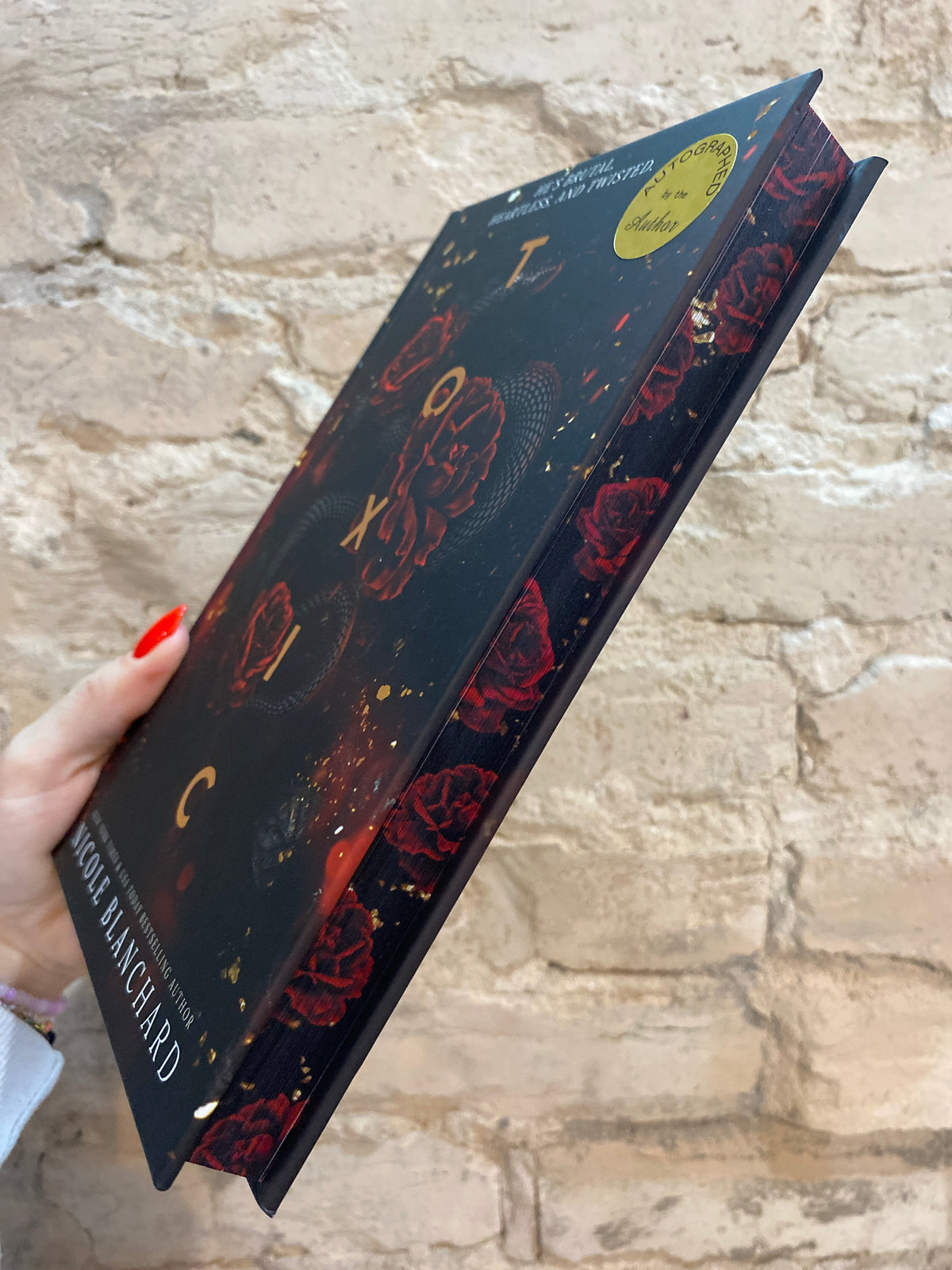 Toxic by Nicole Blanchard (Deluxe Hardcover) *SIGNED*