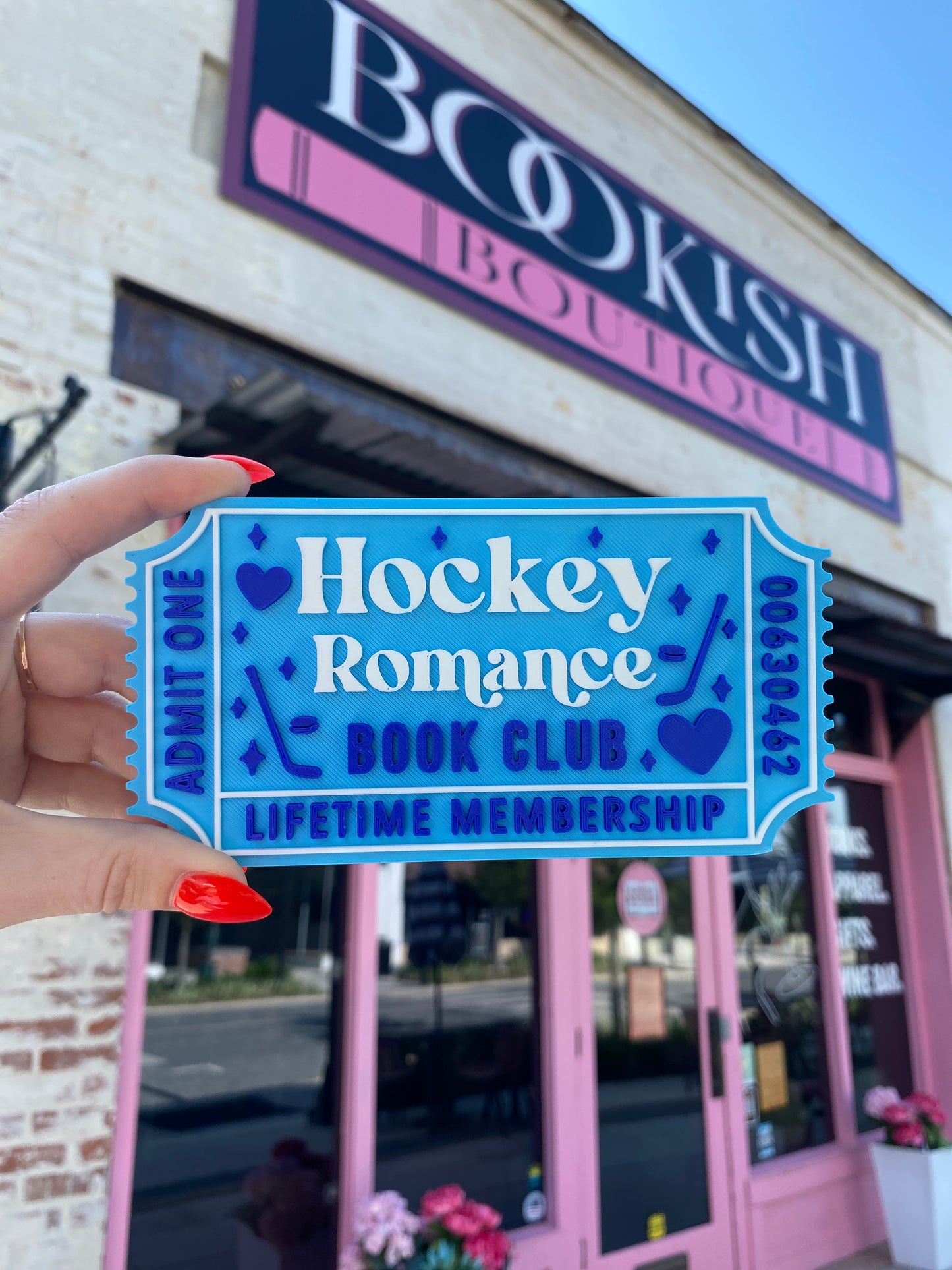Hockey Romance Book Club Ticket