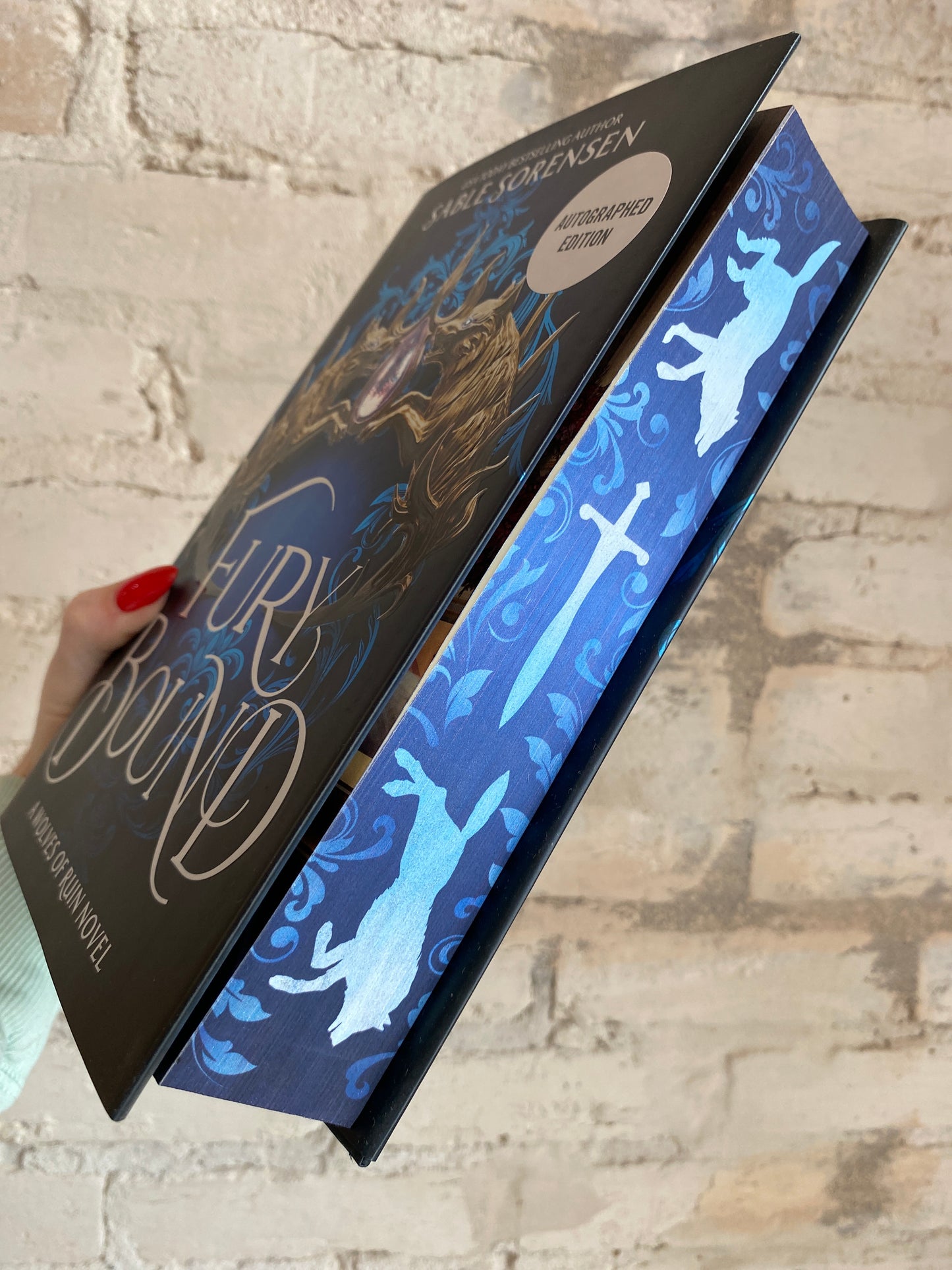 Fury Bound by Sable Sorensen (Deluxe Limited Edition) (Book 2) *SIGNED*