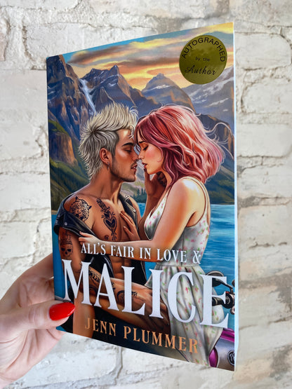 All's Fair in Love & Malice: Book 3 by Jenn Plummer *SIGNED* Indie Exclusive