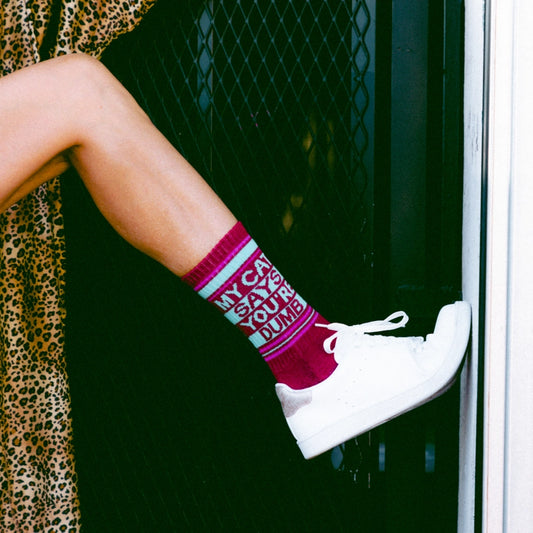 Socks My Cat Says You’re Dumb