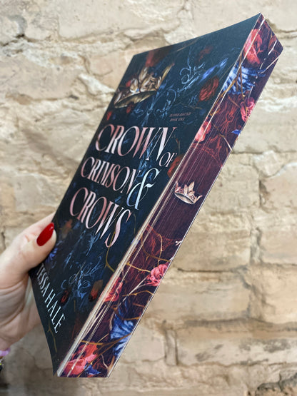 Crown of Crimson and Crows by Tessa Hale (Deluxe Edition) (Blood Bound: Book 1)