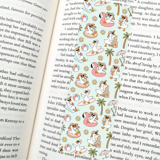 Silly Goose Summer Bookmark