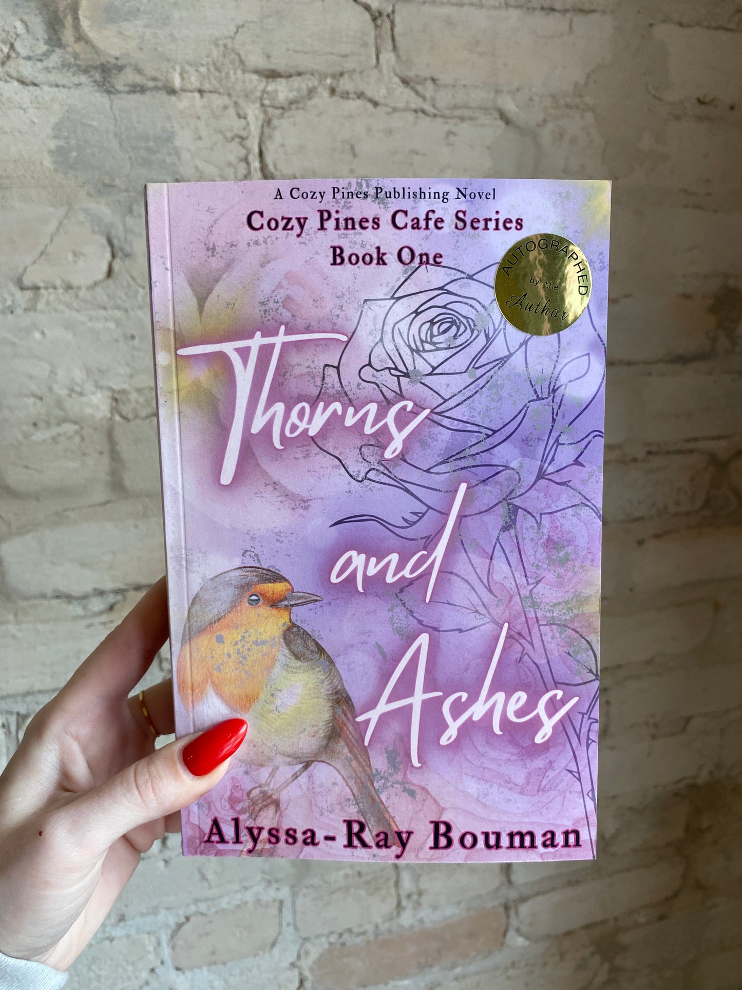 Thorns and Ashes by Alyssa-Ray Bouman *with swag pack* (Book 1) *signed*