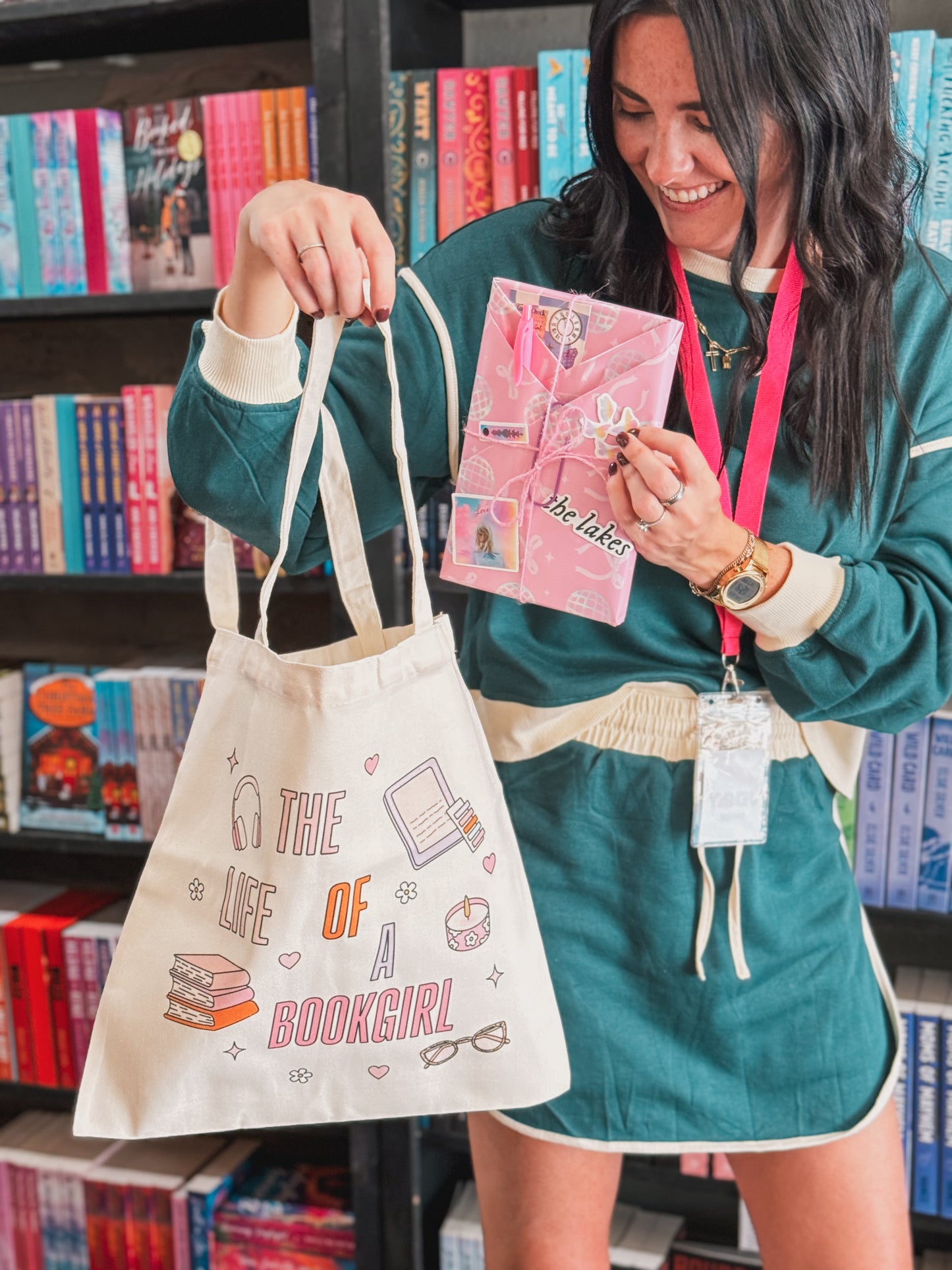 Life of a Book Girl Tote Bag