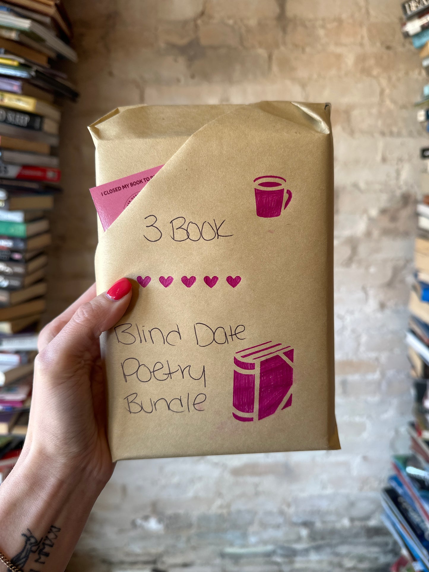 Poetry Special Edition Blind Date with a Book