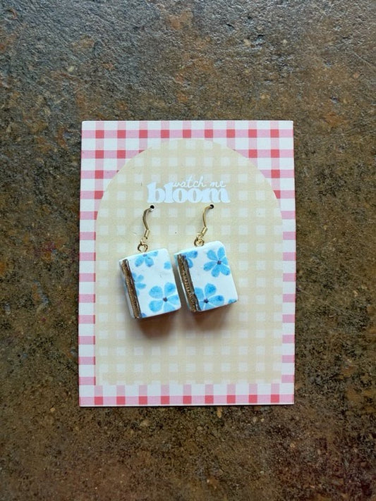 Floral Book | Polymer Clay Earrings